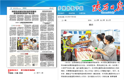 公海赌船710西北集团珑樾府项目高温慰问——《陕西日报》